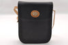 Authentic GUCCI Vintage Shoulder Cross Body Bag Purse Leather Black 2189I