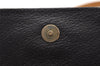 Authentic GUCCI Vintage Shoulder Cross Body Bag Purse Leather Black 2189I