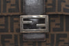 Authentic FENDI Zucca Mamma Baguette Shoulder Bag Canvas Leather Brown 2190I