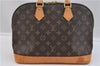 Authentic Louis Vuitton Monogram Alma Hand Bag Purse M51130 LV 2192F