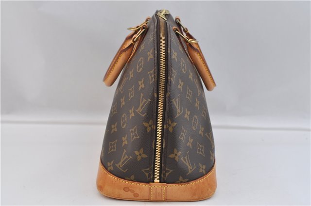 Authentic Louis Vuitton Monogram Alma Hand Bag Purse M51130 LV 2192F