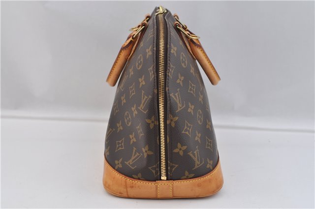 Authentic Louis Vuitton Monogram Alma Hand Bag Purse M51130 LV 2192F
