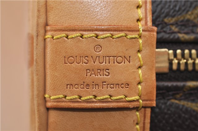 Authentic Louis Vuitton Monogram Alma Hand Bag Purse M51130 LV 2192F