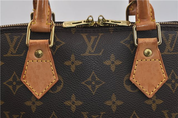 Authentic Louis Vuitton Monogram Alma Hand Bag Purse M51130 LV 2192F