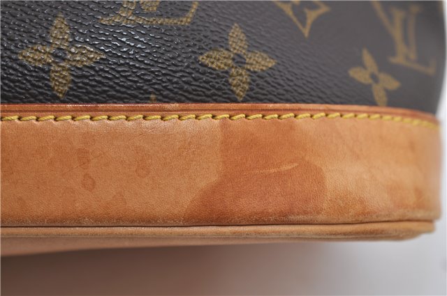 Authentic Louis Vuitton Monogram Alma Hand Bag Purse M51130 LV 2192F