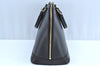 Authentic Louis Vuitton Epi Alma PM Hand Bag Black M40302 LV 2193G
