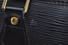 Authentic Louis Vuitton Epi Alma PM Hand Bag Black M40302 LV 2193G