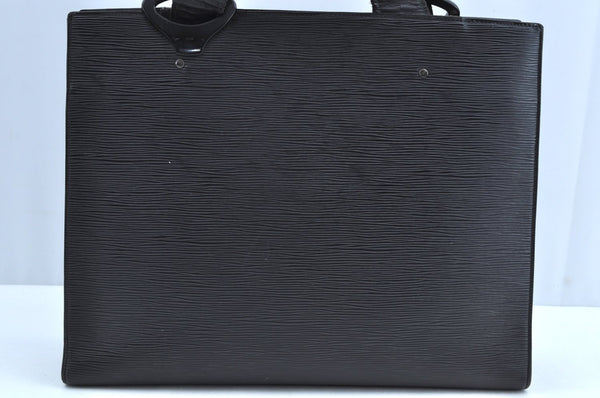 Authentic Louis Vuitton Epi Gemeaux Shoulder Tote Bag Black M52452 LV 2193H