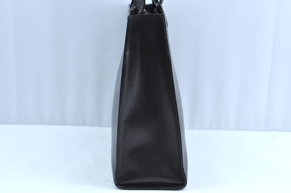 Authentic Louis Vuitton Epi Gemeaux Shoulder Tote Bag Black M52452 LV 2193H