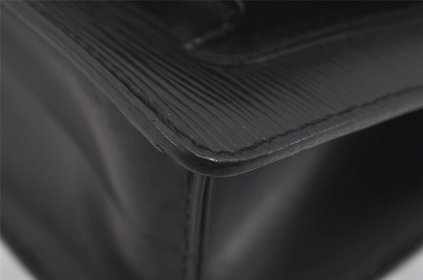 Authentic Louis Vuitton Epi Monceau 2Way Shoulder Hand Bag Black M52122 LV 2193I