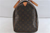 Authentic Louis Vuitton Monogram Keepall 45 Boston Bag M41428 LV 2194D