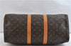 Authentic Louis Vuitton Monogram Keepall 45 Boston Bag M41428 LV 2194D