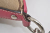 Authentic COACH Signature 2Way Shoulder Bag Canvas Leather F17439 Brown 2194I