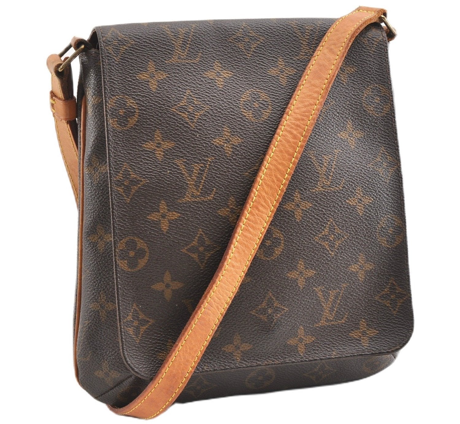 Authentic Louis Vuitton Monogram Musette Salsa Shoulder Bag LV 2195G