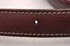 Authentic Cartier Must de Cartier Leather Shoulder Cross Body Bag Bordeaux 2195I