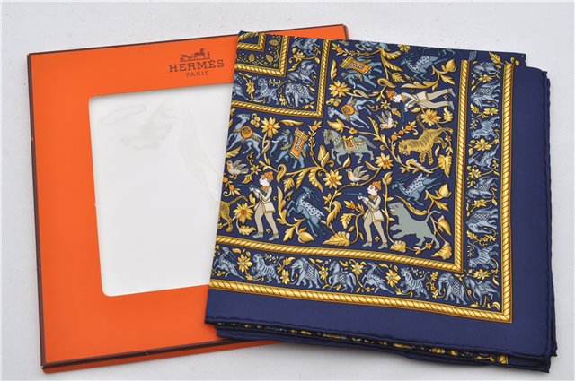 Authentic HERMES Carre 90 Scarf 