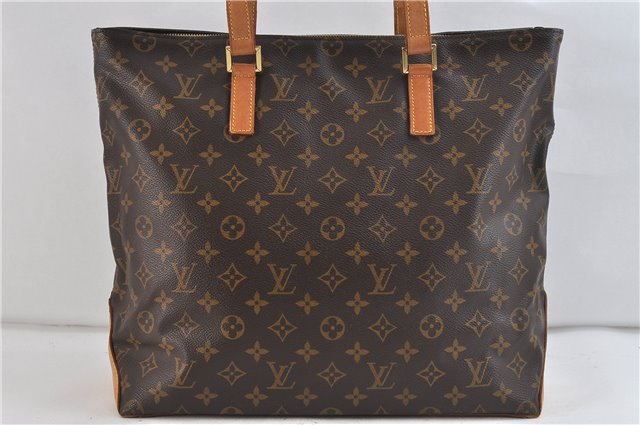 Authentic Louis Vuitton Monogram Cabas Mezzo Tote Bag M51151 LV 2197D