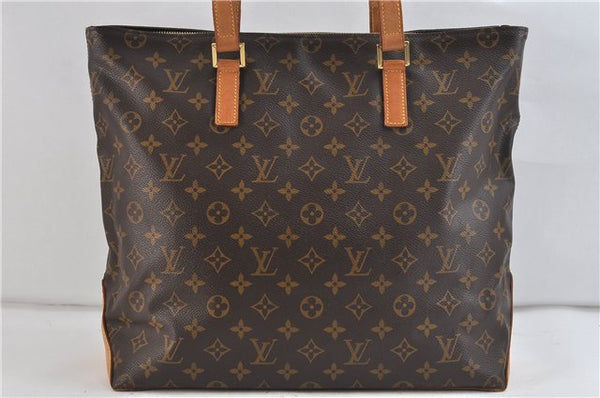 Authentic Louis Vuitton Monogram Cabas Mezzo Tote Bag M51151 LV 2197D