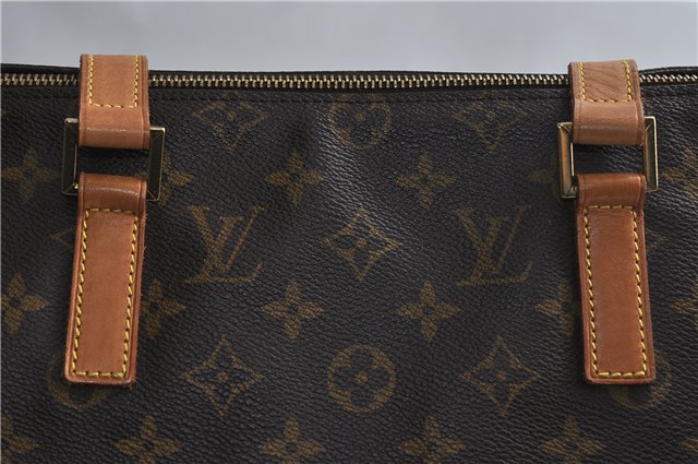 Authentic Louis Vuitton Monogram Cabas Mezzo Tote Bag M51151 LV 2197D
