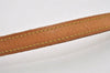 Authentic Louis Vuitton Leather Shoulder Strap Beige 39.8-46.5" LV 2197I