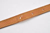 Authentic Louis Vuitton Leather Shoulder Strap Beige 39.8-46.5" LV 2197I