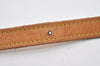 Authentic Louis Vuitton Leather Shoulder Strap Beige 39.8-46.5" LV 2197I