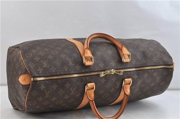 Authentic Louis Vuitton Monogram Keepall 50 Boston Bag M41426 LV 2198D