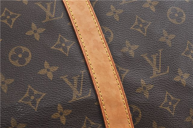 Authentic Louis Vuitton Monogram Keepall 50 Boston Bag M41426 LV 2198D