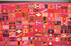 Authentic HERMES Carre 90 Scarf "HERMES EN VOYAGE" Silk Brown Pink Box 2198E