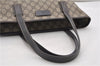 Authentic GUCCI Vintage Shoulder Tote Bag GG PVC Leather 211138 Brown 2198G