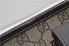 Authentic GUCCI Vintage Shoulder Tote Bag GG PVC Leather 211138 Brown 2198G