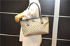 Authentic GUCCI Vintage Shoulder Tote Bag GG PVC Leather 211138 Brown 2198G