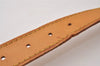 Authentic Louis Vuitton Leather Shoulder Strap Beige 35.4-42.5" LV 2198I