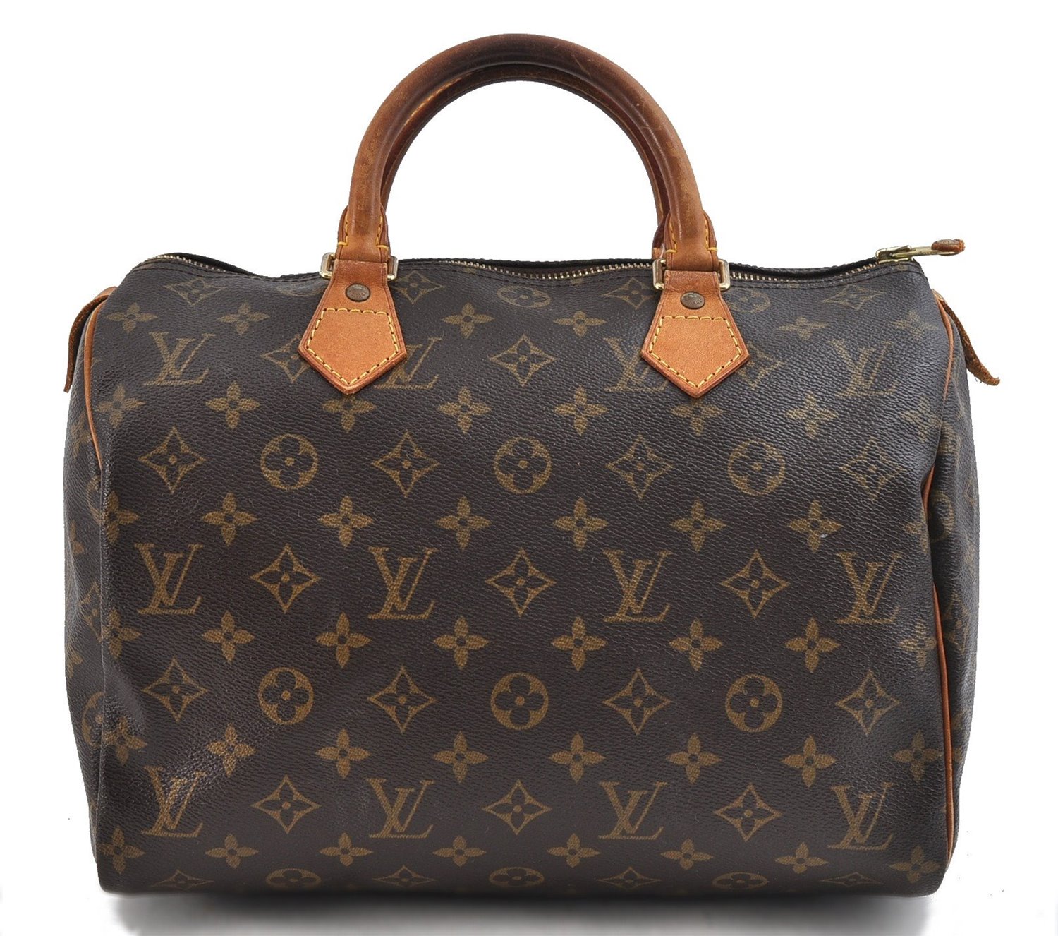 Authentic Louis Vuitton Monogram Speedy 30 Hand Bag Purse M41526 LV 2199D