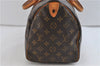 Authentic Louis Vuitton Monogram Speedy 30 Hand Bag Purse M41526 LV 2199D