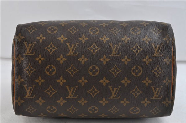 Authentic Louis Vuitton Monogram Speedy 30 Hand Bag Purse M41526 LV 2199D