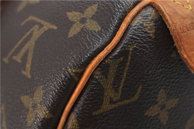Authentic Louis Vuitton Monogram Speedy 30 Hand Bag Purse M41526 LV 2199D