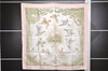 Authentic HERMES Carre 90 Scarf "Halte en Camargue" Silk Pink Box 2199E