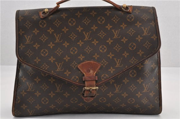 Authentic Louis Vuitton Monogram Beverly 44 2Way Hand Bag M51120 LV Junk 2200G