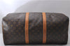 Authentic Louis Vuitton Monogram Keepall 50 Boston Bag M41426 LV 2202D