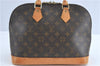 Authentic Louis Vuitton Monogram Alma Hand Bag Purse M51130 LV 2205B