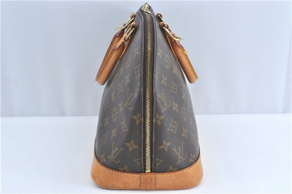 Authentic Louis Vuitton Monogram Alma Hand Bag Purse M51130 LV 2205B