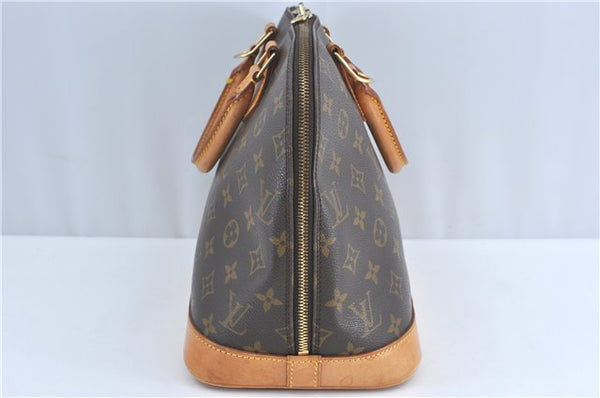 Authentic Louis Vuitton Monogram Alma Hand Bag Purse M51130 LV 2205B