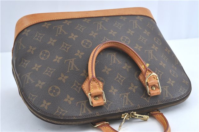 Authentic Louis Vuitton Monogram Alma Hand Bag Purse M51130 LV 2205B