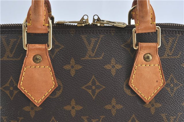 Authentic Louis Vuitton Monogram Alma Hand Bag Purse M51130 LV 2205B