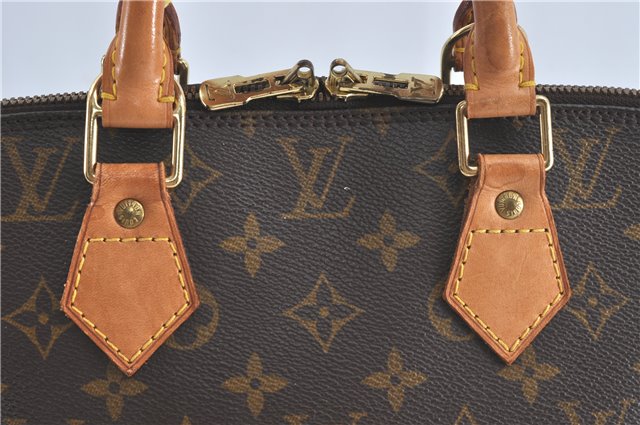 Authentic Louis Vuitton Monogram Alma Hand Bag Purse M51130 LV 2205B