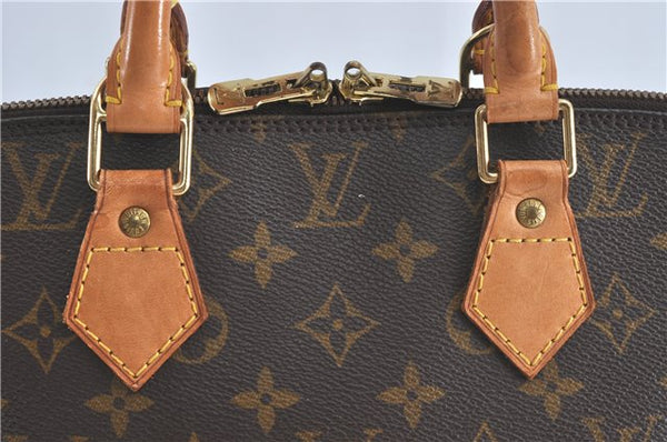 Authentic Louis Vuitton Monogram Alma Hand Bag Purse M51130 LV 2205B
