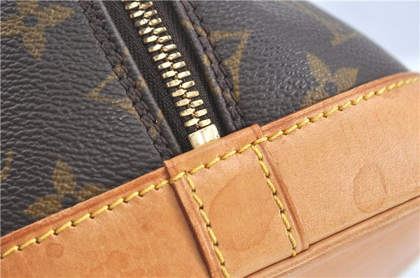 Authentic Louis Vuitton Monogram Alma Hand Bag Purse M51130 LV 2205B
