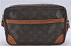 Auth Louis Vuitton Monogram Trocadero 27 Shoulder Cross Body Bag M51274 LV 2205D