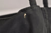 Authentic PRADA Vintage Nylon Tessuto Shoulder Hand Bag Purse Black 2205I